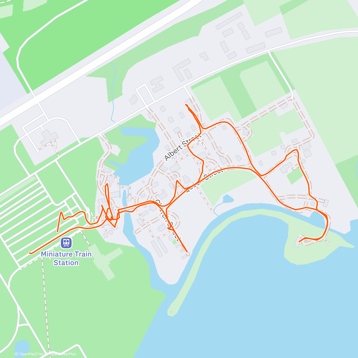 Map of the activity, Upper Canada Village | Alight at Night Festival 🏘️🏮