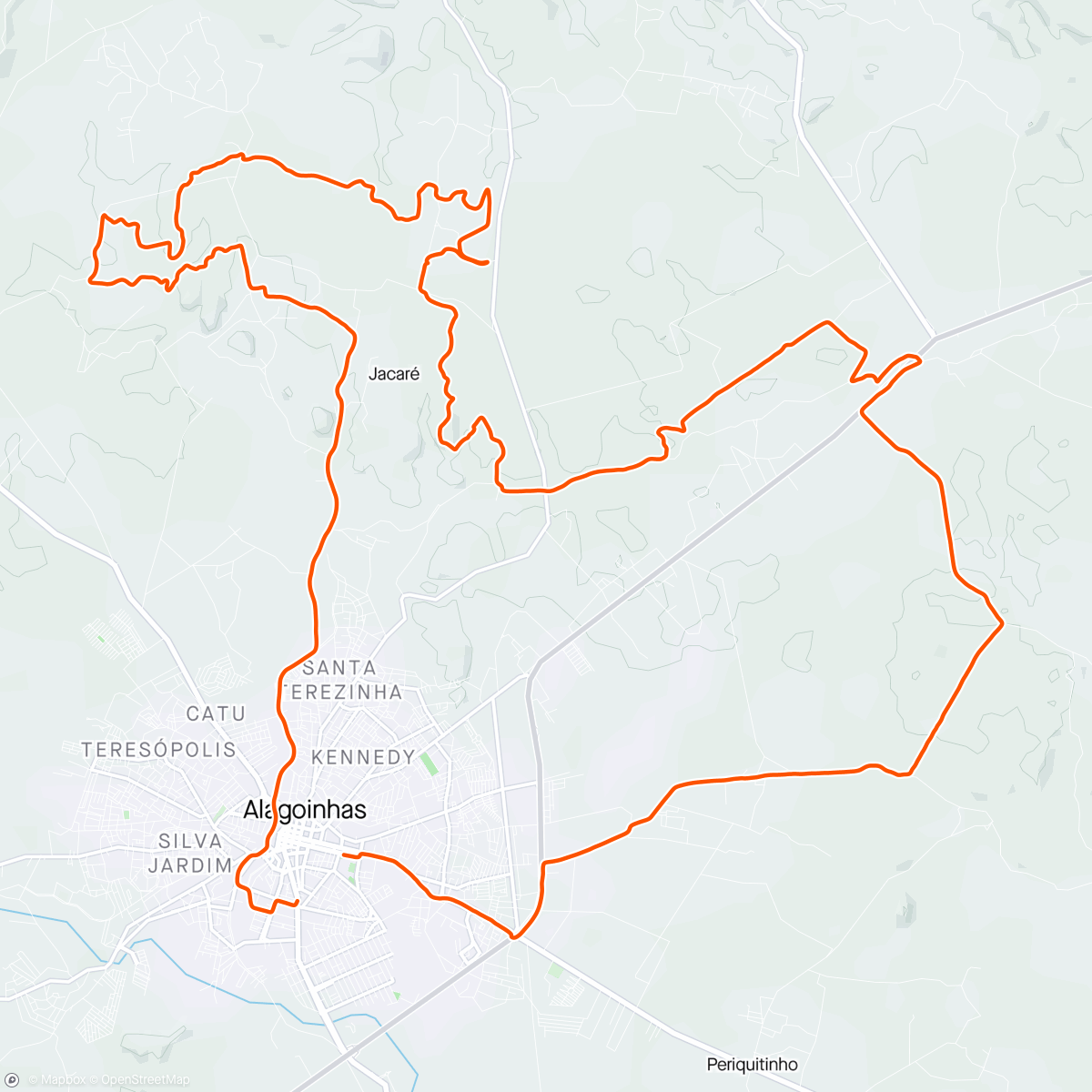 Map of the activity, Finalizndo a 2° metade do percuso A 
Marathonbike 2024