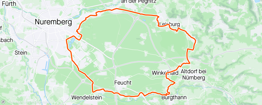 Map of the activity, Winterjackenzeit