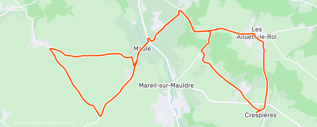 Карта физической активности (Ce calvaire 🤣)