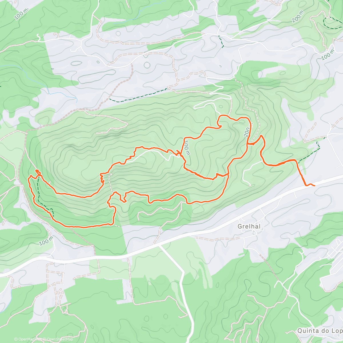 Map of the activity, Abelheira 2025