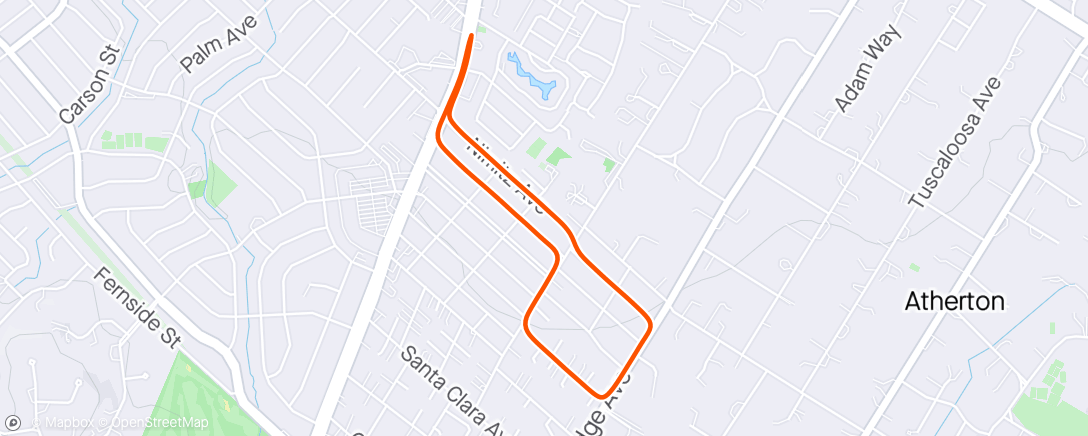 Map of the activity, Jog before heavy weights