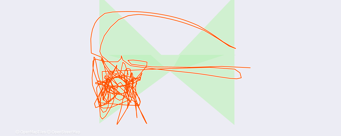 Map of the activity, Pickleball