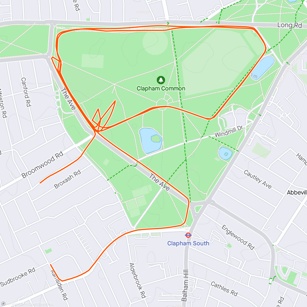 Map of the activity, First ever Parkrun :)