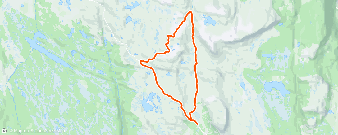 Mapa de la actividad, Rundt Slagsfjellet - sesongslutt 🤩