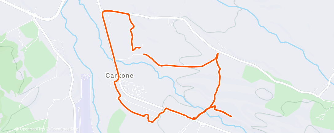 Map of the activity, 2eme jour à Calvi