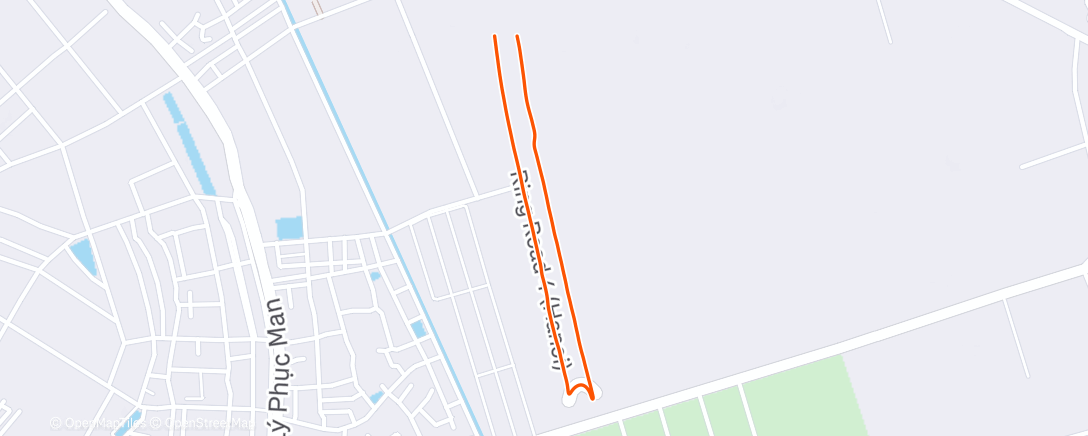 Карта физической активности (Morning Run)