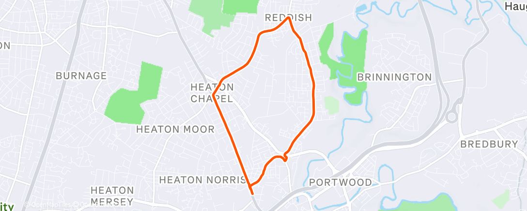 Map of the activity, Last run of 2025 ❤️