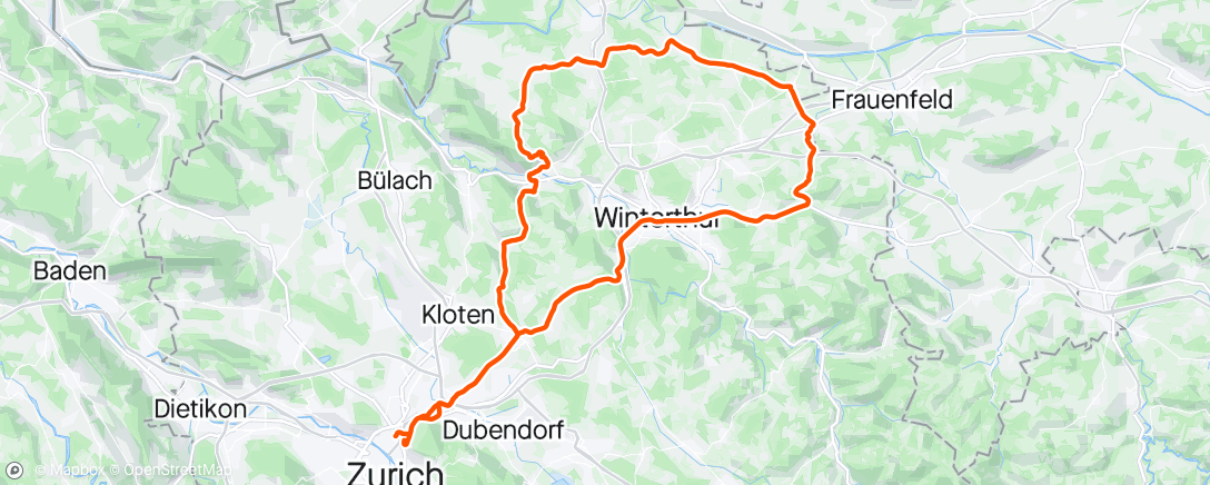 Map of the activity, Thurgau ☀️