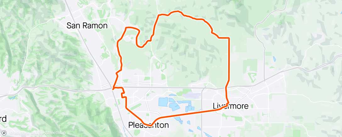 Map of the activity, P-Town - Windemere - North Livermore