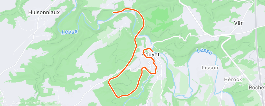 Map of the activity, MyWhoosh - Ramp Test - MyWhoosh