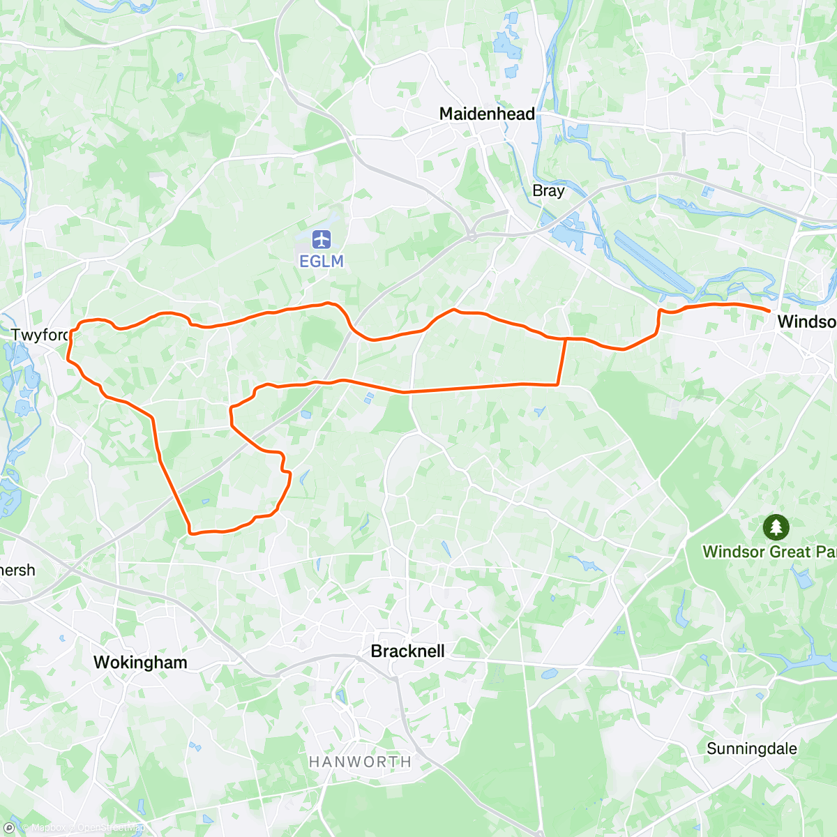 Map of the activity, Fight Night BG - G2