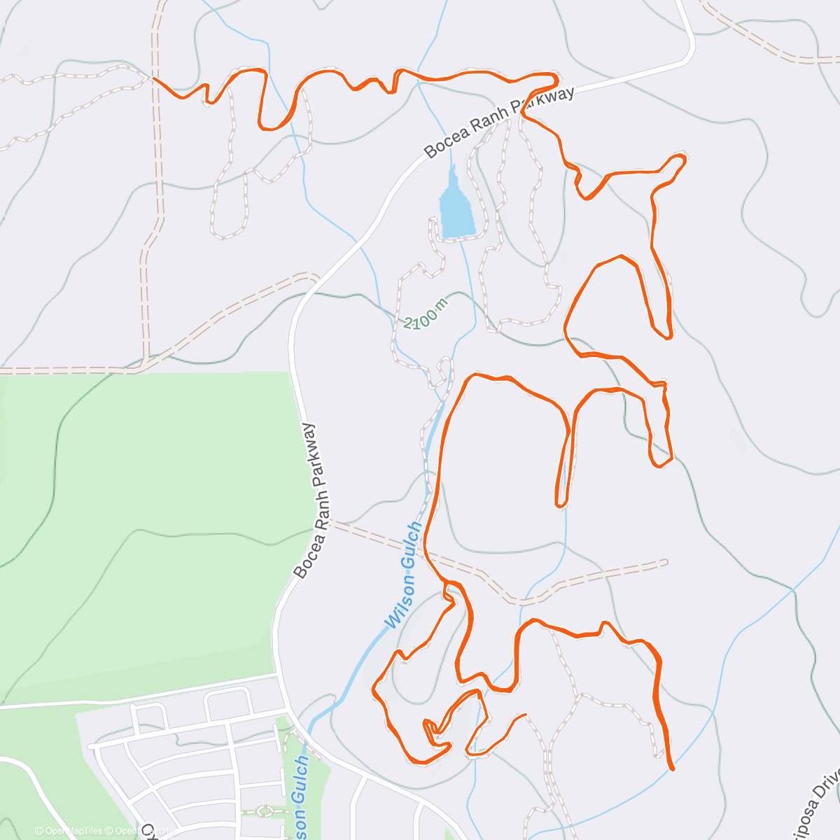 Map of the activity, Snowy, slushy, and sweet