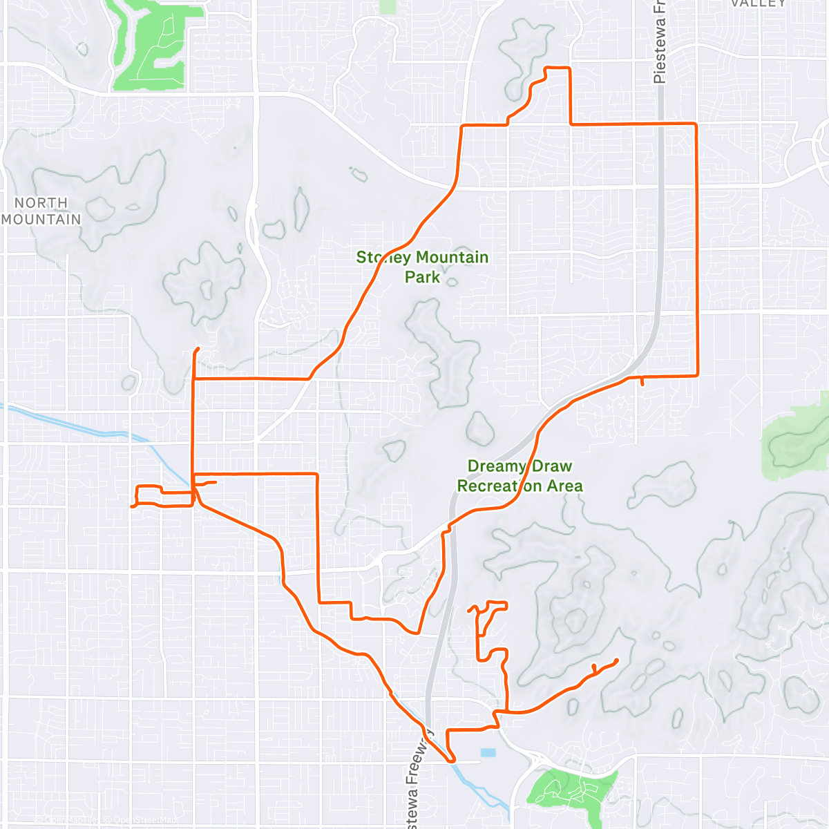 Map of the activity, HEAVY THURSDAY