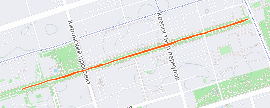 Map of the activity, Побегай 1 января!