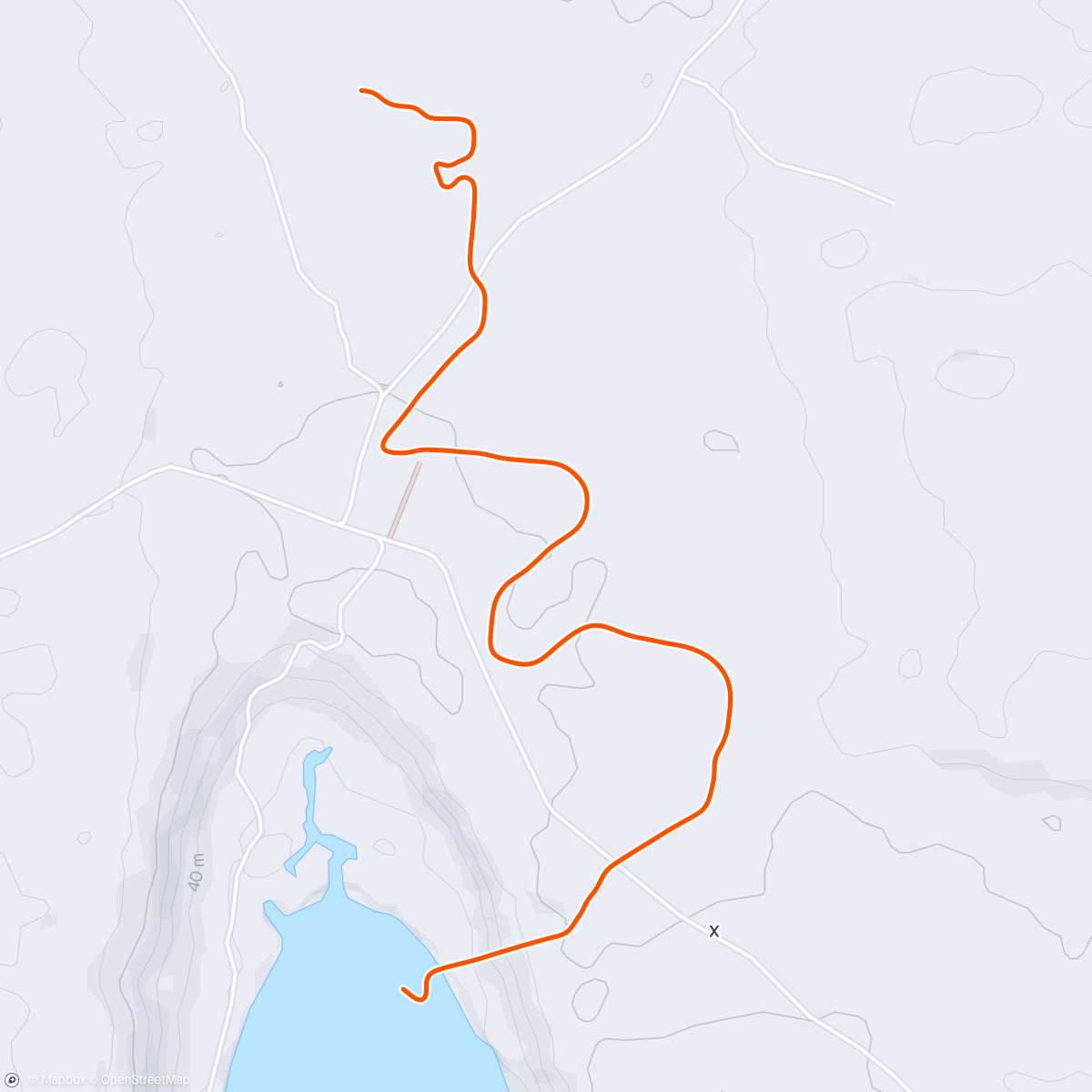 Mapa de la actividad (Zwift - 02. Endurance Escalator [Lite] in Makuri Islands)