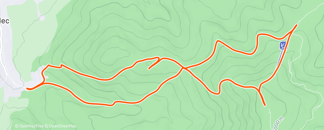 Карта физической активности (Morning Hike)