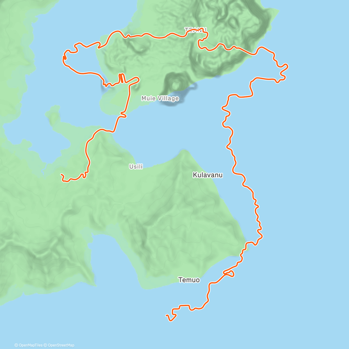 Map of the activity, Zwift - The Big Ring in Watopia
