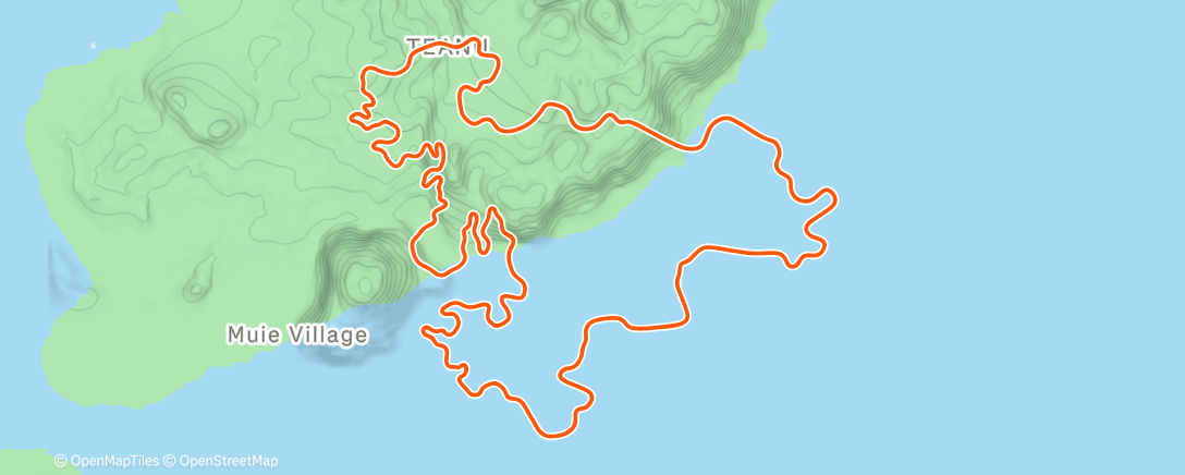 「Aerobic Builds」活動的地圖