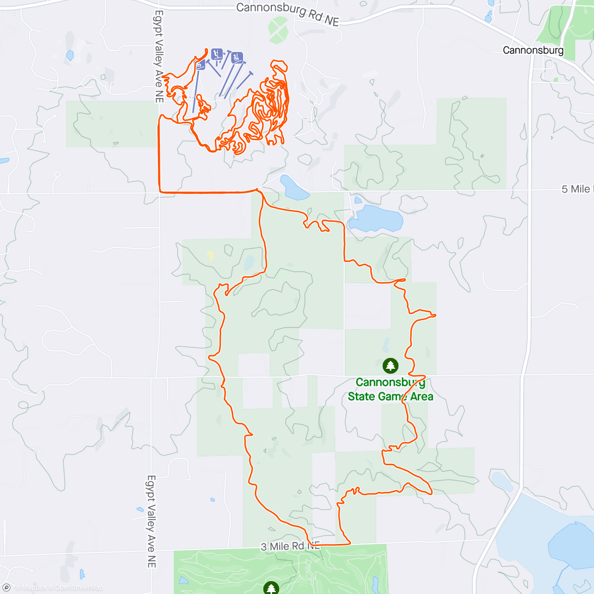 Map of the activity, Combo