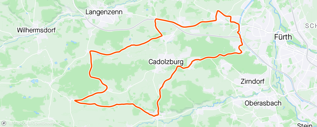 Mapa de la actividad (RR Keidenzell)