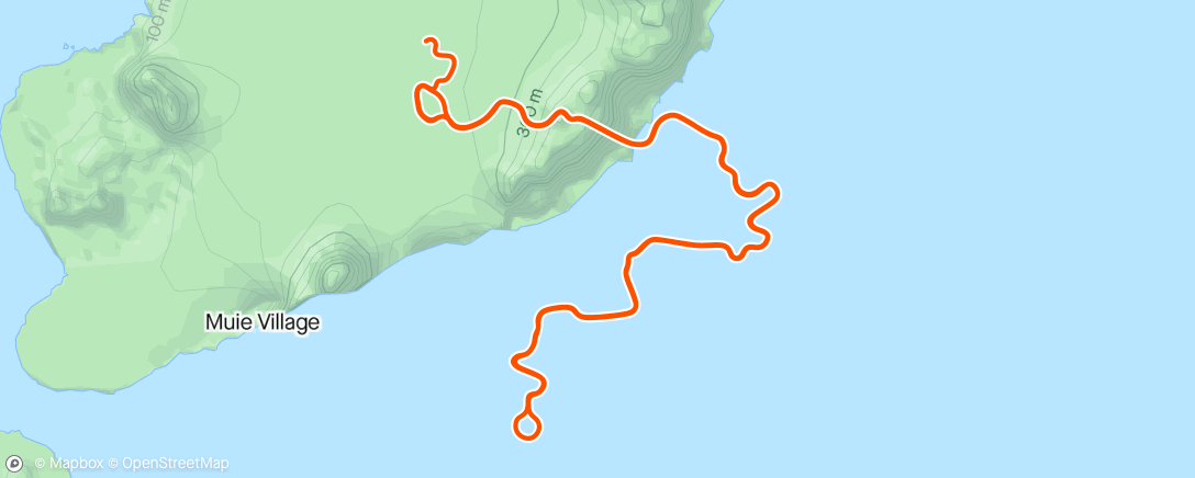 Map of the activity, Zwift - Eisen in Watopia