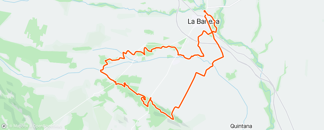 Mapa de la actividad (Vuelta León 2024 E3)
