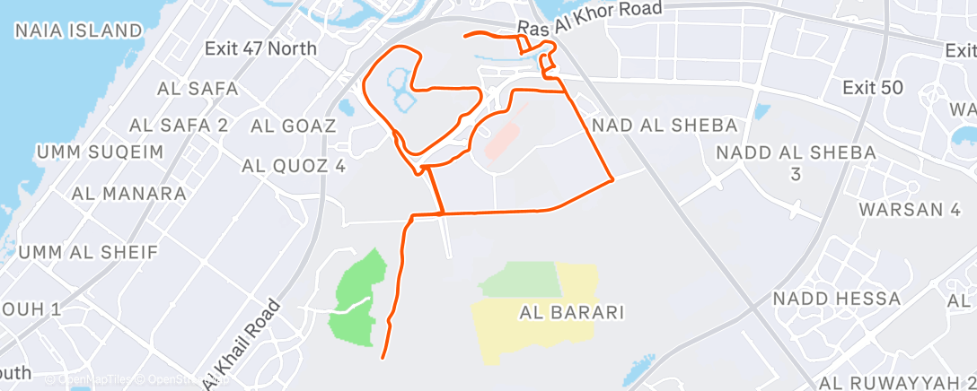 Mappa dell'attività Fahrt am Morgen