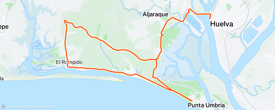 Map of the activity, Feliz Navidad desde Malpica… 🎅