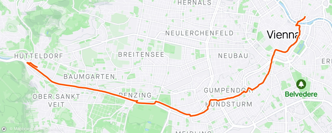 Mappa dell'attività Nachtradfahrt