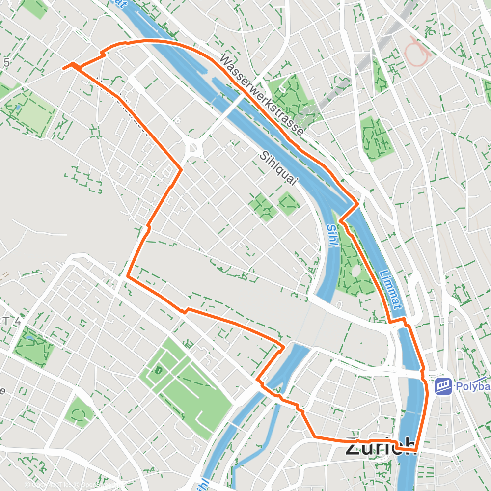 Map of the activity