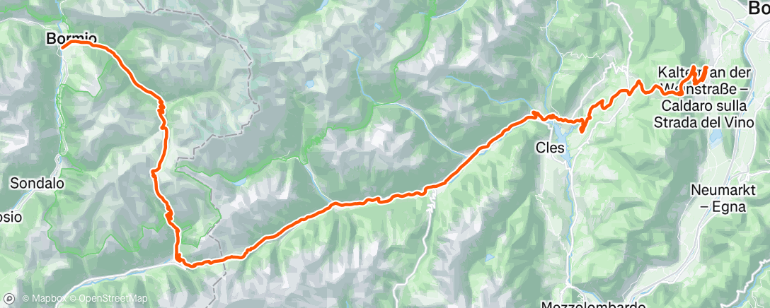 Carte de l'activité