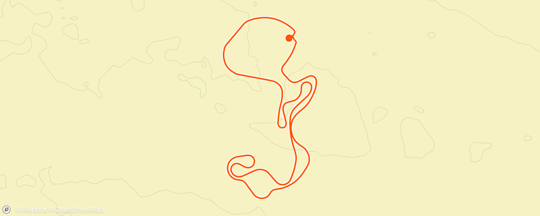 Map of the activity, Velodrome