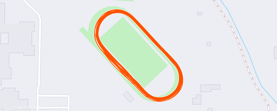 Mapa de la actividad (Afternoon Run)