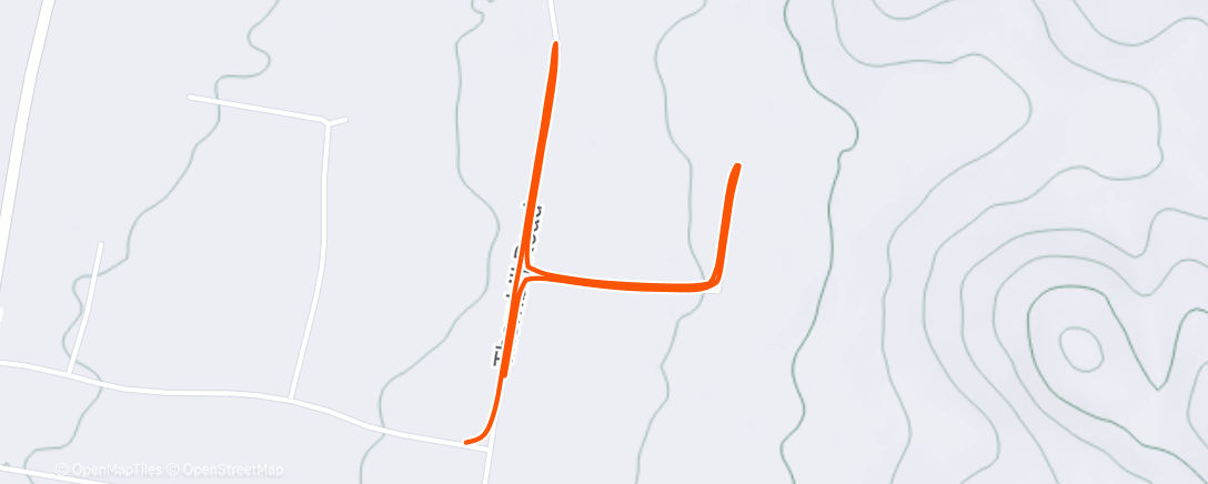 Map of the activity, Morning Walk