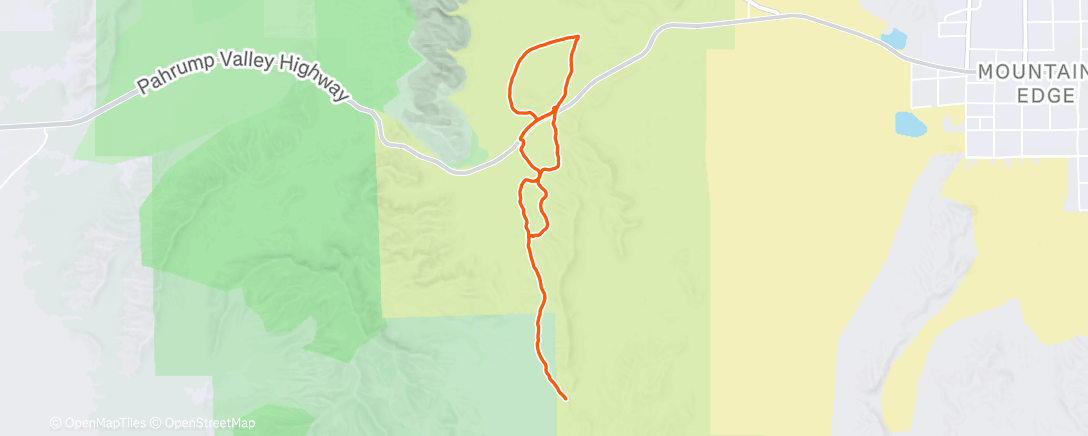 Map of the activity, Lunch E-Mountain Bike Ride