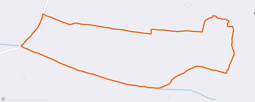 Map of the activity, Morning Run