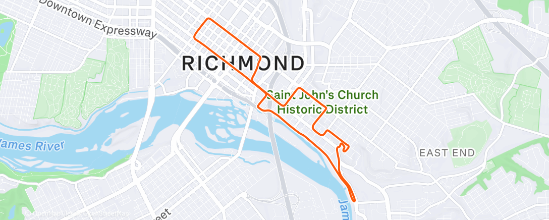Map of the activity, Zwift - INEOS Grenadiers Virtual Training Camp | The Cafe Ride on Richmond Loop Around in Richmond