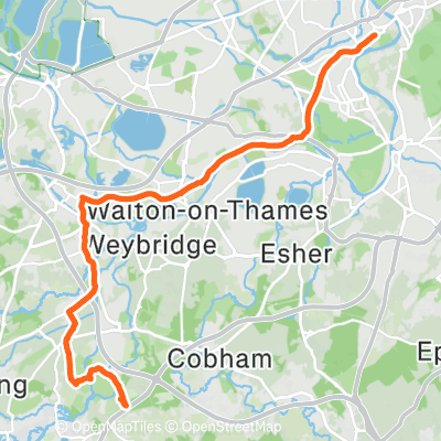 RHS Wisley Gardens | 28.9 km Cycling Route on Strava