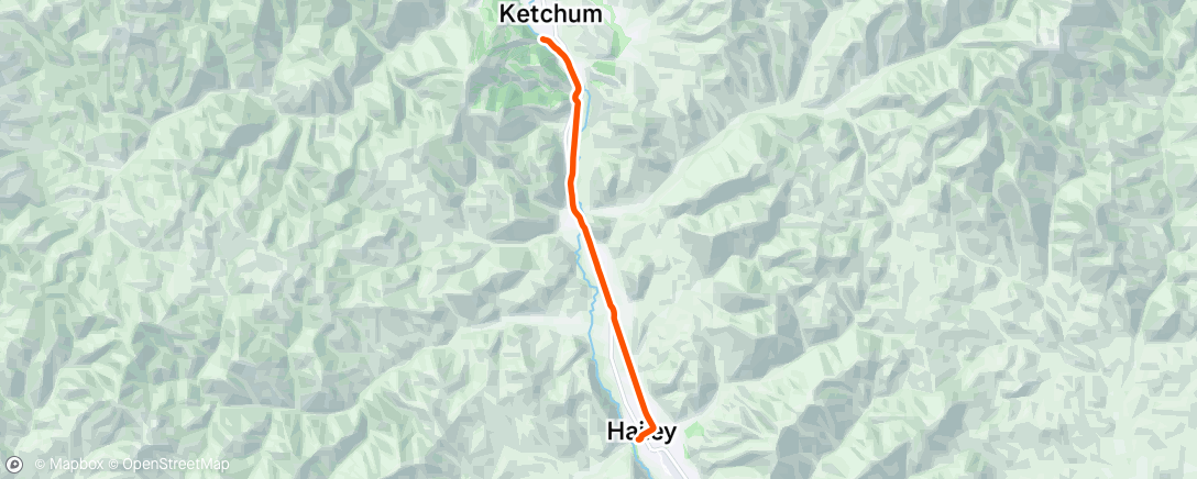 Map of the activity, Afternoon E-Bike Ride