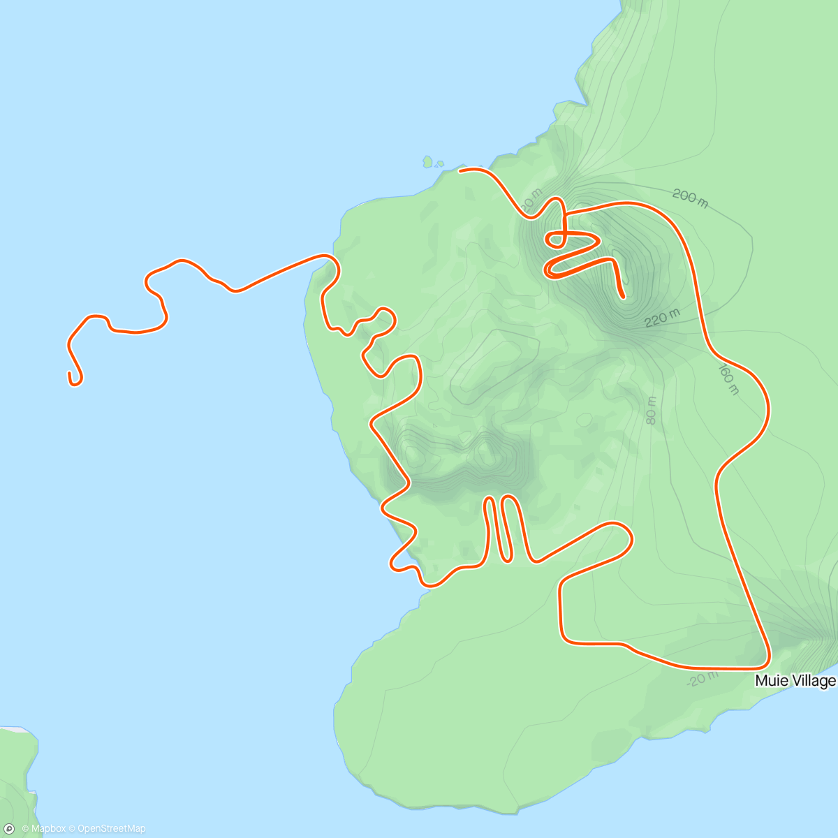 Map of the activity, Post sniffles (from hell)