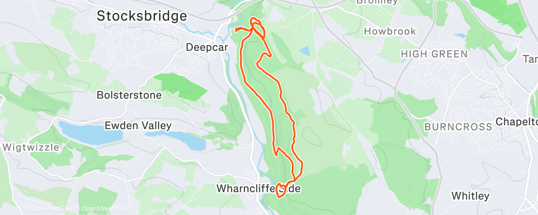 Map of the activity, Sloppy slop