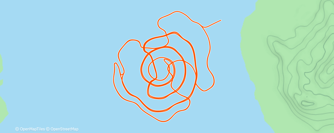 Map of the activity, Zwift - Aerobic Capacity #2 on Whole Lotta Lava in Watopia