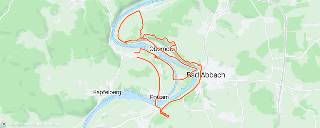 Kaart van de activiteit “Mountainbike-Fahrt am Morgen”