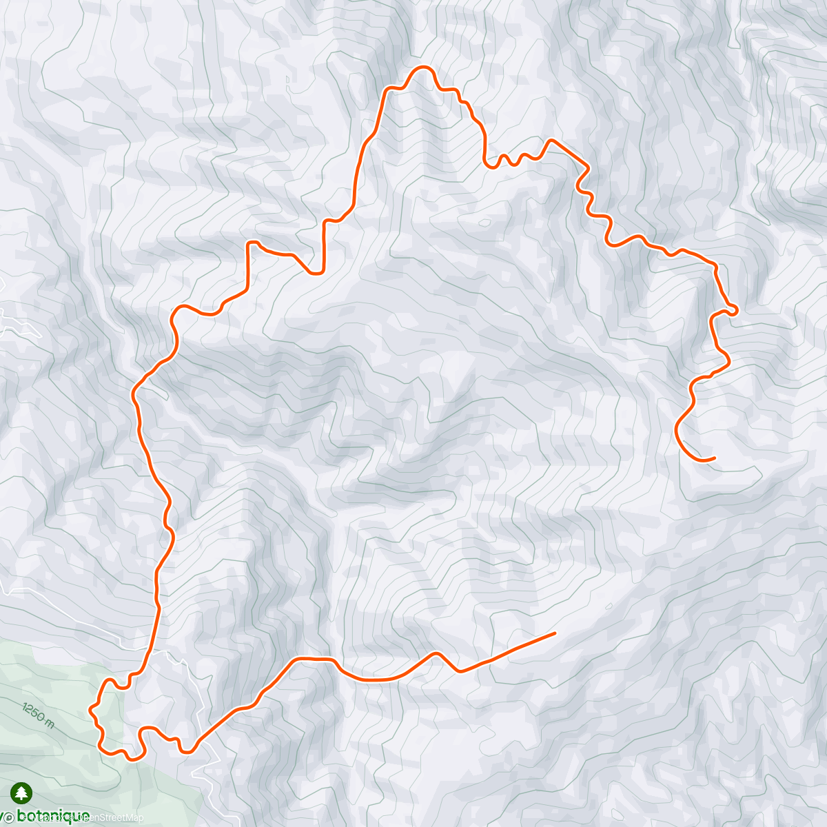 Map of the activity, Zwift - Casse-Pattes in France