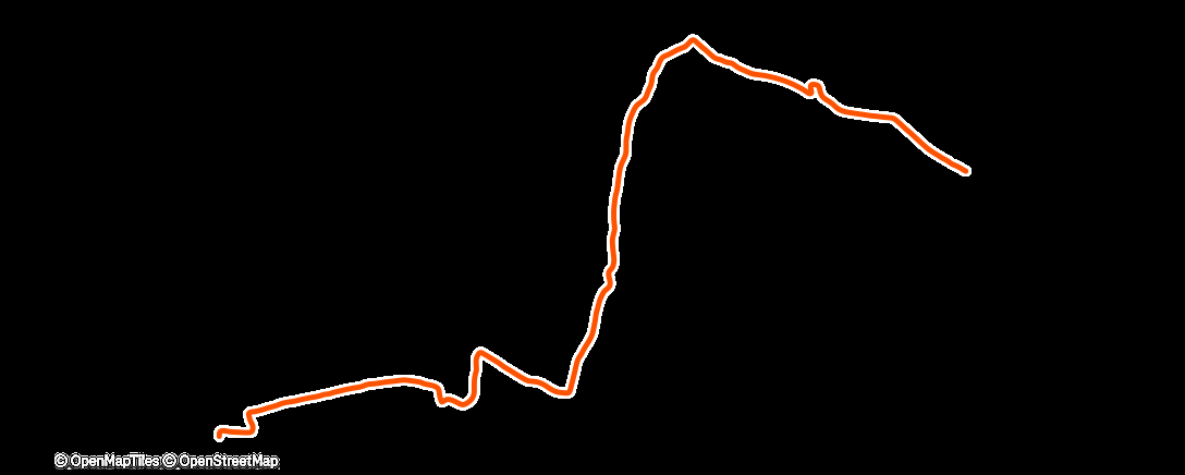 Map of the activity, Mittagspaziergang