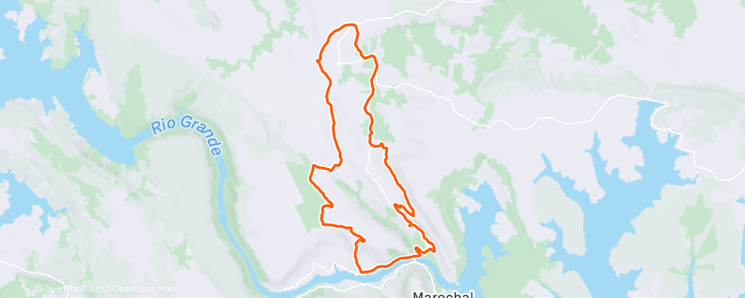 Карта физической активности (Corrida matinal)