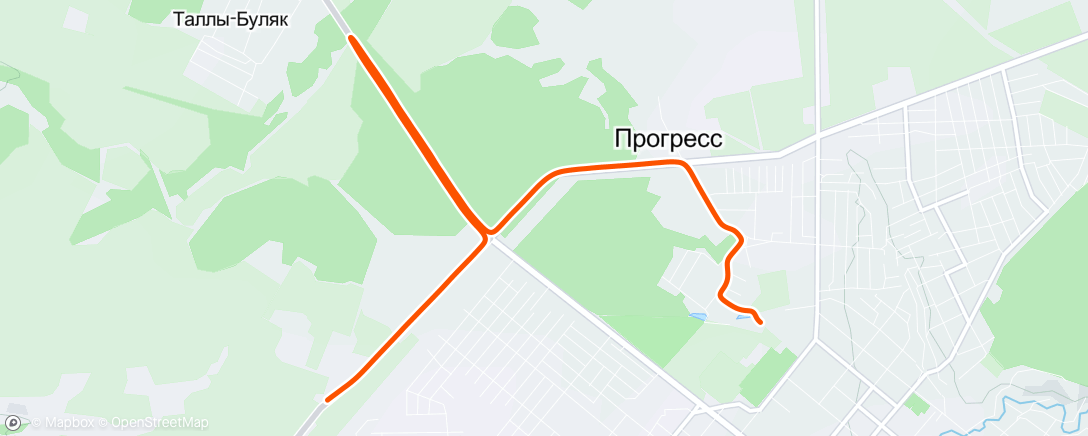 Map of the activity, Темповая