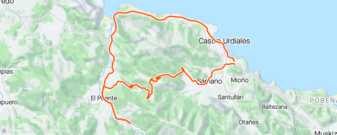 Map of the activity, Una granjita