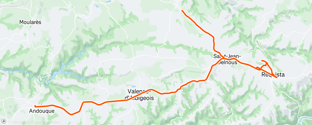 Carte de l'activité